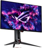 ASUS ROG Swift PG27UCDM Gaming Monitor, 27" QD-OLED Display, 4K UHD Resolution, 240Hz Refresh Rate, 0.03ms (GtG) Response Time, AMD FreeSync Premium Pro & NVIDIA G-SYNC, Black | PG27UCDM
