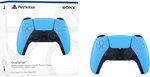 Sony PlayStation DualSense Wireless Controller, For PS5, Haptic Feedback, Adaptive Triggers, Built-in Microphone And Headset Jack, Starlight Blue | CFI-ZCT1BL