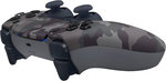 Sony PlayStation 5 DualSense Wireless Controller, Haptic Feedback & Adaptive Triggers, Bluetooth, Built-in Mic, Headset Jack & Speaker, Built-in Battery & USB Type-C, Grey Camouflage | G-CAMO