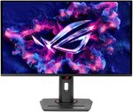 ASUS ROG Strix OLED XG27UCDMG Gaming Monitor, 27" 4K QD-OLED Display, 240Hz Refresh Rate, 0.03ms Refresh Rate, OLED Anti-Flicker 2.0 Technology, VESA DisplayHDR 400, Black | 90LM0B20-B01971