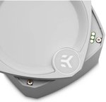 EKWB EK-Nucleus AIO CR240 Lux D-RGB Liquid CPU Cooler, 240mm Radiator, 120 mm D-RGB Daisy-chainable Fans, 550 - 2300 RPM Fan Speed, 72 CFM Air Flow, Applicable for AMD / Intel, White | 3831109897843