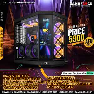 GAMING PC INTEL CORE I5-12400F WITH Y70 TOUCH SCREEN