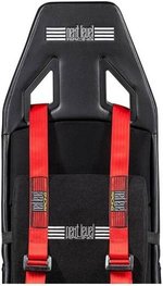 Next Level Racing Flight Simulator Cockpit, Dedicated Flight Cockpit, Compatible with Flight Electronics, Wide Range Adjustments, Keyboard & Mouse Support, Black/Red | NLR-S018