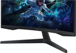 Samsung Odyssey G5 G55C Curved Monitor, 27" QHD VA Display, 165Hz Refresh Rate, 1ms (MPRT) Response Time, 1000R Curvature, AMD FreeSync Technology, Black | LS27CG552EMXUE