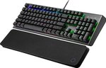 Cooler Master CK550 V2 Brown Switch RGB Mechanical Gaming Keyboard, Aluminum Design, RGB Backlighting, On-the-Fly & Software, Low-friction Wrist Rest, ENG-ARB Layout, Gunmetal Black | CK-550-GKTM1-AE