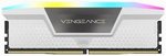 Corsair VENGEANCE RGB 32GB (2 x 16GB) DDR5 Desktop Memory Kit, 6000MHz Speed, CAS 40 Latency, 1.35 Voltage, XMP 3.0 / Intel 600 / 700 Series Compatibility, White | CMH32GX5M2B6000C40W