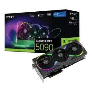 PNY GeForce RTX 5090 ARGB OC Triple Fan 32GB Graphics Card