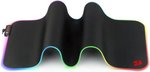 Redragon P033 Suzaku RGB LED Gaming Extended Mousepad, 800x300x4mm Dimensions, Soft Waterproof Surface, MMO Pixel Perfect Accuracy, Nonslip Base, Black | P033