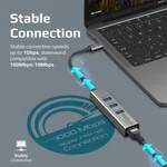 PROMATE HUB USB-C GIGAHUB-C