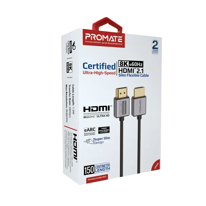 PROMATE HDMI CABLE 2.1 PRIMELINK8K-150
