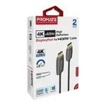 PROMATE DP TO HDMI 4K PROLINK-DP200 2MTR