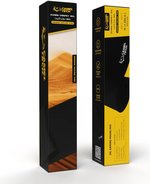 Camel Tech 3XL Mouse Pad, Stitched Edges, Natural Rubber Coated Surface, Anti-Slipping, Waterproof, Foldable for Easy Storage, 1200 x 600 x 5 mm, White | 7340446630144