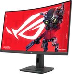 ASUS ROG Strix XG32WCMS Curved Gaming Monitor, 32" QHD Fast VA Display, 280Hz Refresh Rate, 1ms (GtG) Response Time, AMD FreeSync Premium Technology, 16.7m Display Colors, Black | XG32WCMS