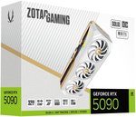 ZOTAC SOLID OC White Edition GeForce RTX 5090 32GB 512-Bit GDDR7 PCI Express 5.0 x16 DLSS 4.0 Graphics Card ZT-B50900Q-10P SOLID OC White Edition
