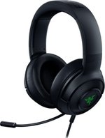 Razer Kraken V3 HyperSense Wired USB Gaming Headset, With Haptic Technology, TriForce Titanium 50mm Drivers, THX Spatial Audio, 32 â„¦ (1 kHz) Impedance, USB-A, Black | RZ04-03770100-R3M1