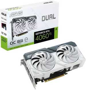 ASUS VGA CARD RTX4060TI DUAL 8GB WHT