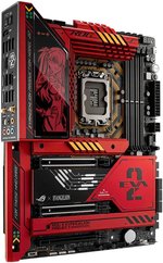  ASUS ROG Maximus Z790 Hero EVA-02 Edition LGA 1700 ATX Motherboard, Intel Z790 Chipset, 4x DDR5 DIMM Slot, 192GB Max Memory, 5x M.2 Slots, 6x SATA Ports, Wi-Fi 6E / BT5.3 | 90MB1FL0-M0EAY0