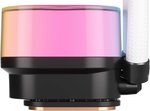 CORSAIR iCUE LINK H100i 240mm RGB AIO Liquid CPU Cooler, 240mm Radiator with QX120 RGB Fans, Up to 2400 RPM Speed, 63.1 CFM Airflow, Intel 1700 & AMD AM5 Sockets, White | CW-9061005-WW