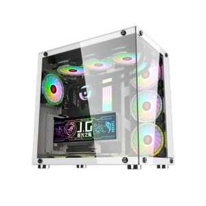 WJ Coolman ROBIN I ATX Gaming Case With 7 ARGB Fans - White | WJ-CM-ROBINII-W