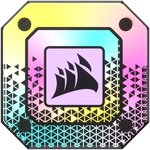 Corsair iCUE H100i Elite Capellix XT Liquid CPU Cooler, 2x 120mm Fans, 240mm Radiator Size, 13.8 - 65.57 CFM Fan Airflow, 400mm Tube, Copper Plate, Black | CW-9060068-WW