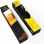 Camel Tech 3XL Mouse Pad, Stitched Edges, Natural Rubber Coated Surface, Anti-Slipping, Waterproof, Foldable for Easy Storage, 1200 x 600 x 5 mm, White | 7340446630144