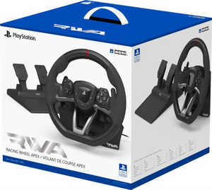 Hori RWA Racing Wheel Apex, For Playstation 5 / PS4 / PC, 270 Degree Turn Radius, Mount Security, Black | SPF-004U