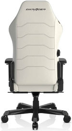 DXRacer 1238S Master Series Gaming Chair, Microfiber Leather, 4D Armrests, Multi-functional Tilt, 3" Casters, High Density Mold Shaping Foam, 220lbs Recommended Weight, White | MAS-I238S-W-A3