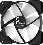 Fractal Design Aspect 14 RGB PWM Fans, 140mm Fan Size, Wide 500-1700 RPM Range , 20 - 78 CFM Airflow, PWM Control with Wide RPM Speed Range, Black Frame - 3 Pack | FD-F-AS1-1407
