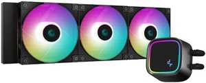 DEEPCOOL AIO Liquid Cooler LS720 A-RGB R-LS720-BKAMMT-G-1 360mm Radiator, 120mm ARGB Fans, 500~2250 RPM Fan Speed, 85.85 CFM