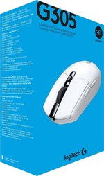LOGITECH MOUSE G305 WHITE WIRLESS