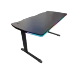 TORTOX BLACK GAMING DESK GD600 RGB 160X70 CM