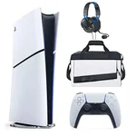 PlayStation 5 D-Chassis Digital Edition Console + Carrying Case + Headset