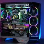 DarkFlash DY470 ATX Computer Case, 7x Pre-Installed aRGB Fans, 360mm Radiators