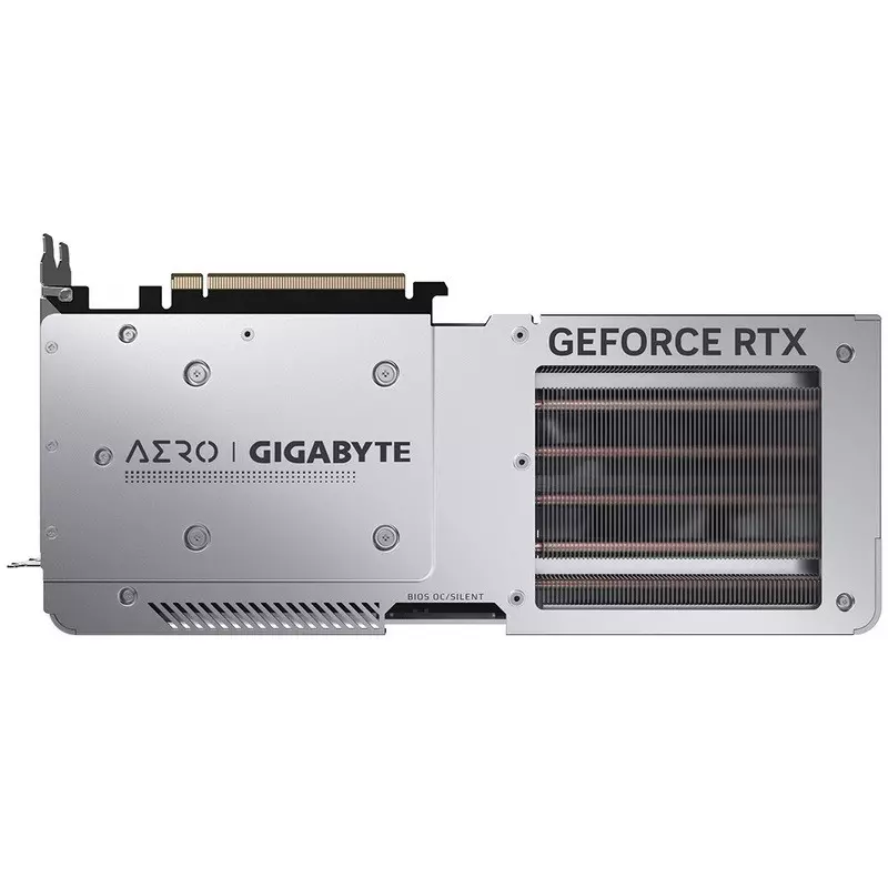 GIGABYTE GeForce RTX 4070 AERO OC Graphics Card, 12GB GDDR6X 192 bit Memory, 2565 MHz Core Clock, 21 Gbps Memory Clock, 5888 CUDA Cores, PCI-E 4.0, 3xDP, 1x HDMI | GV-N4070AERO OC-12GD