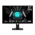 MSI G274QPX Gaming Monitor, 27 WQHD Rapid IPS, 240Hz Refresh Rate, 1ms GtG Response Time, NVIDIA G Sync Technology, 1.07B Color Support, Narrow Edge to Edge Bezel, Black 9S6 3CC29H 079
