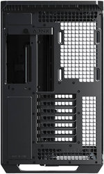  APNX V1 V1-W-BK-v1 ATX Mid Tower Glass Edition Computer Case, Up To 360mm Radiators, x10 Fan Slot, SGCC Body Material, Wood Front Panel, 0.8mm Steel Thickness, Black & Wood | APCM-VI01103.11