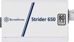 SILVERSTONE POWERSUPPLY STRIDER 650 650W WHITE
