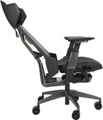 Asus SL400 ROG Destrier Ergo Gaming Chair, 150 KG Maximum Load, 3D With 360 Fully Rotate Armrest, 90 - 135 Tilt Range, Class 4 Gas Lift, 75mm PU Casters, Adjustable Angle, Black | 90GC0120-MSG010