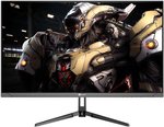 GamerTek Striker Gaming Monitor, 24" Fast IPS Display, FHD Resolution, 200Hz Refresh Rate, 1ms (MPRT) Response Time, 8-Bit 100% sRGB Color, Black | GT-DP-24-001
