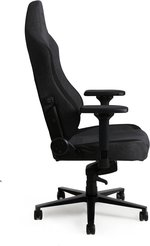 APEX Chair, Premium Ergonomic Gaming Chair with Memory Foam Pillows, Magnetic Headrest & Integrated Lumbar Support By Navodesk (SOFT FABRIC - M, CARBON BLACK)