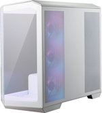 MSI MAG PANO M100R PZ Micro ATX Gaming Case, 270Â° Pano Temp Glass Panel, 4* aRGB Fans & Up to 360mm AIO, 1x 2.5"/3.5 Drive Bay, Support Back-Connect Motherboard, USB-/ USB-A, White | 306-7G24W21-809
