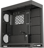 HAVN HS 420 E-ATX Mid Tower VGPU Edition Computer Case, Up To 420mm Radiators, 11x Fan Support, SGCC Sheet Metal, Tempered Glass, ABS, Zinc Alloy, NdFeB Magnets, Black | HVN-CA-HS420-08