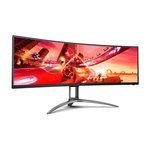 AOC AGON Gaming Series AG493UCX2 49" HDR 165hz 0.5ms VA Curved Gaming Monitor | AG493UCX2