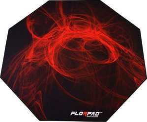 Florpad Fury FM1-1102 Gaming Chair Mat, for Gaming Chair Gaming Bean Bag, Red | FM1-1102