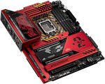  ASUS ROG Maximus Z790 Hero EVA-02 Edition LGA 1700 ATX Motherboard, Intel Z790 Chipset, 4x DDR5 DIMM Slot, 192GB Max Memory, 5x M.2 Slots, 6x SATA Ports, Wi-Fi 6E / BT5.3 | 90MB1FL0-M0EAY0