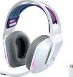  Logitech G733 LightSpeed Wireless RGB Gaming Headset, Cardioid Pick-Up Pattern, White | 981-000883