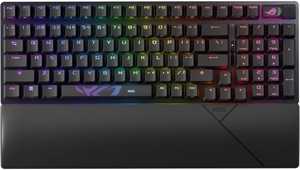 ASUS ROG X901 Strix Scope II 96% Gaming Keyboard, Hot-Swappable, ROG Omni Receiver, PBT Doubleshot Keycaps, Tri-Mode Connection, English Layout, Black | 90MP037A-BKUA01
