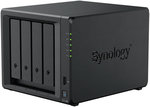 Synology DiskStation DS423+ 4-Bay NAS Enclosure, Intel Celeron J4125 2.7GHz, 4 3.5"/2.5" Drive Bays, 2x RJ45 Lan Ports, 2x USB 3.2 Ports, Black | DS423+