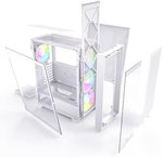Montech Air 1000 Premium RGB Mid-Tower ATX Gaming Case > White