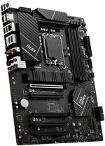  MSI PRO B760-P WIFI DDR4 LGA 1700 ATX Motherboard, Intel B760 Chipset, 4x DDR4 RAM, Wi-Fi 6E | 2.5 GbE | Bluetooth 5.3, 2 x M.2 PCIe, 5 x PCIe 3.0 & 4.0, 1x HDMI, 1x DP, USB 2.0, 3.2 | 911-7D98-001